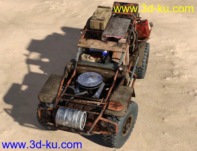 ScrapHeap Vehicle模型的图片8