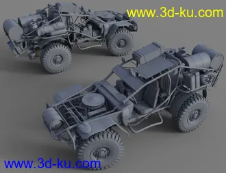 3D打印模型ScrapHeap Vehicle的图片