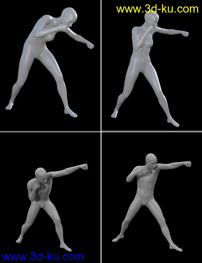 Seasoned Fighter poses for Genesis 3 and 8模型的图片7