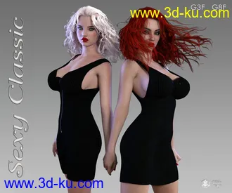 3D打印模型Sexy Classic G3F G8F的图片