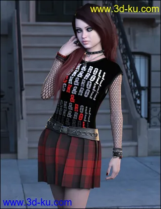 3D打印模型Shae for Teen Raven 8的图片