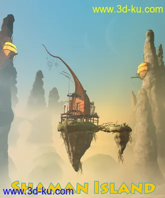 3D打印模型Shaman Island的图片