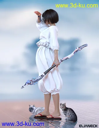 Sisi for Genesis 8 Female模型的图片14