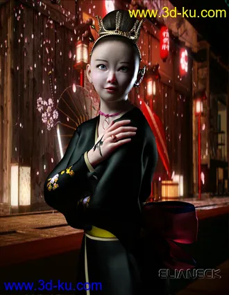 3D打印模型Sisi for Genesis 8 Female的图片