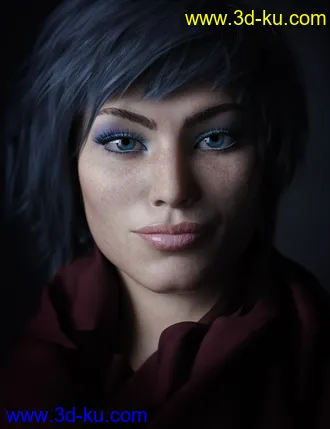 3D打印模型Sofie HD for Genesis 8 Female的图片