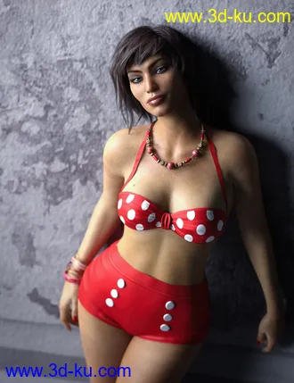 3D打印模型Sofie HD for Genesis 8 Female的图片