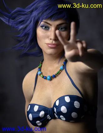 3D打印模型Sofie HD for Genesis 8 Female的图片