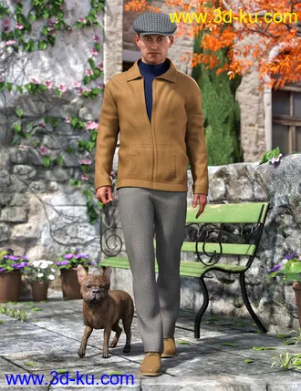 3D打印模型Soldat Outfit for Genesis 8 Male(s)的图片