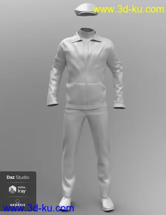3D打印模型Soldat Outfit for Genesis 8 Male(s)的图片
