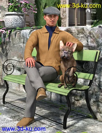3D打印模型Soldat Outfit for Genesis 8 Male(s)的图片