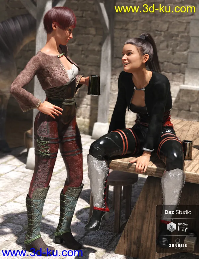 Soul Keeper Outfit Textures模型的图片1