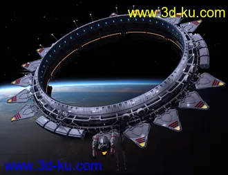 3D打印模型Space Gate的图片