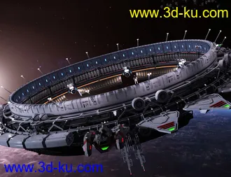 3D打印模型Space Gate的图片