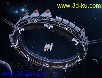 3D打印模型Space Gate的图片
