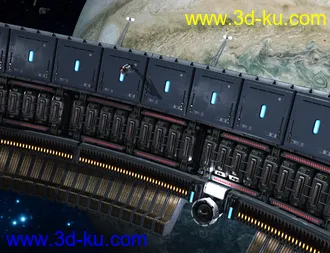 3D打印模型Space Gate的图片