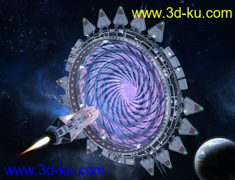 3D打印模型Space Gate的图片