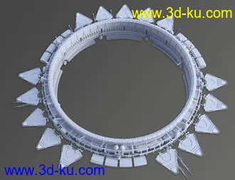 3D打印模型Space Gate的图片