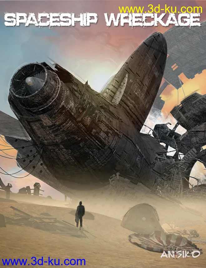 Spaceship Wreckage模型的图片1