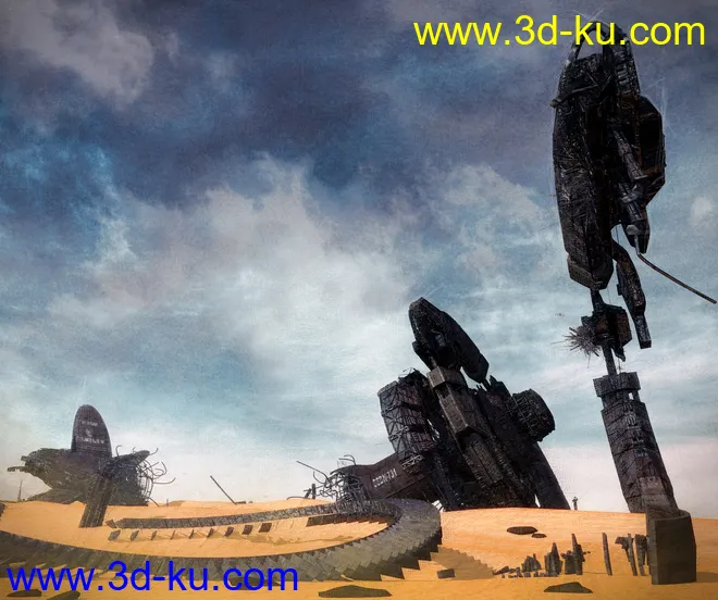 Spaceship Wreckage模型的图片2
