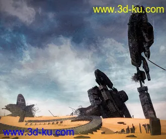 3D打印模型Spaceship Wreckage的图片
