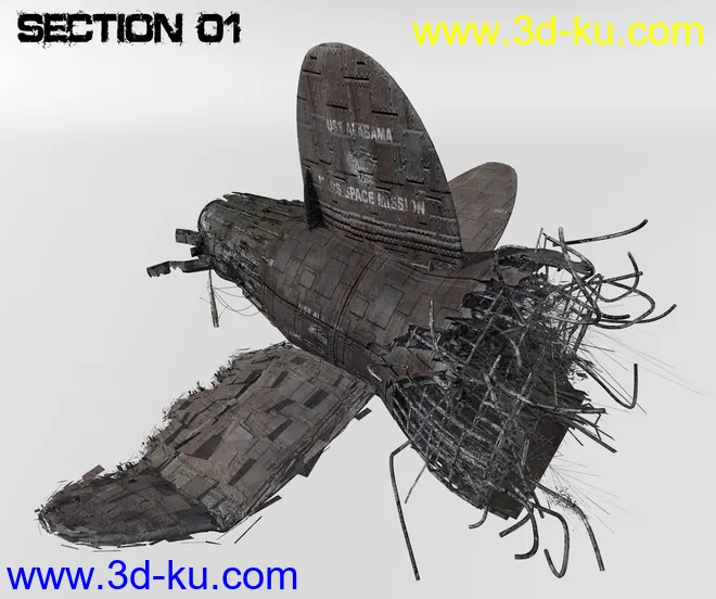 Spaceship Wreckage模型的图片3