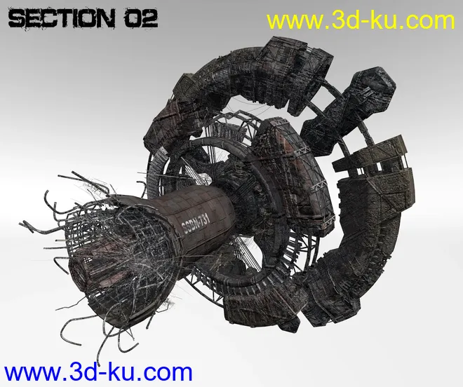 Spaceship Wreckage模型的图片4