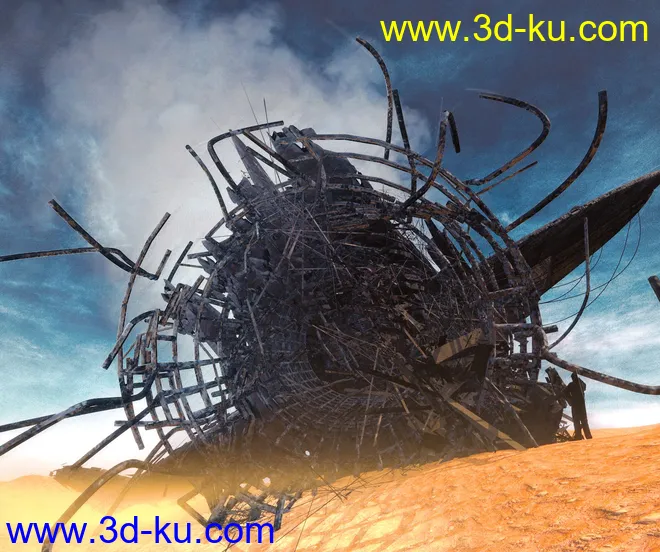 Spaceship Wreckage模型的图片8