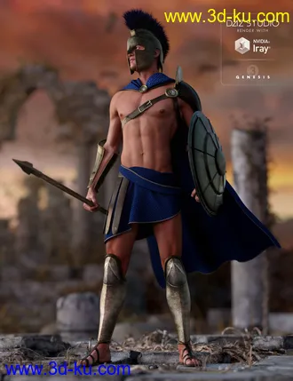 3D打印模型Spartan Warrior Textures的图片