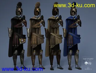 3D打印模型Spartan Warrior Textures的图片