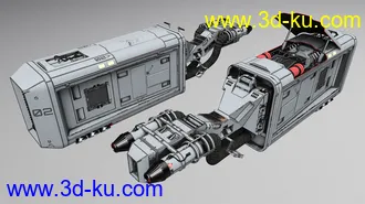 3D打印模型Speeder的图片