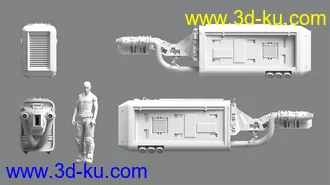 3D打印模型Speeder的图片