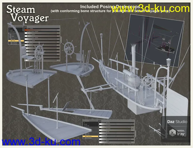 Steam Voyager模型的图片6