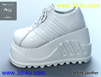 3D打印模型Stomp Trainers for Genesis 8 Female(s)的图片