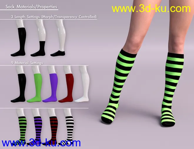 Stomp Trainers for Genesis 8 Female(s)模型的图片9