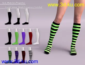 3D打印模型Stomp Trainers for Genesis 8 Female(s)的图片