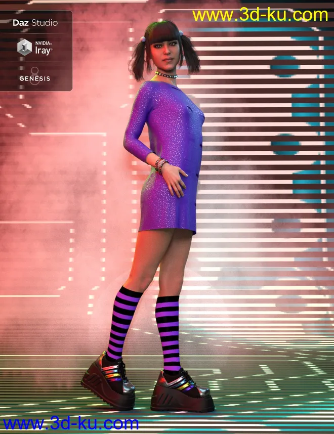 Stomp Trainers for Genesis 8 Female(s)模型的图片11
