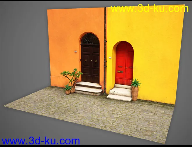 Street Vignettes - Calle Pintada模型的图片5