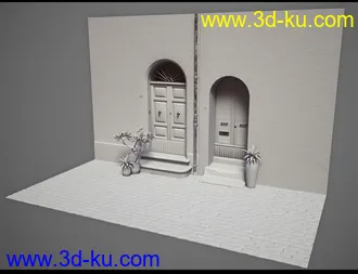 3D打印模型Street Vignettes - Calle Pintada的图片