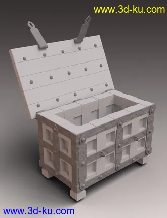 3D打印模型Strongboxes, Locks and Keys的图片