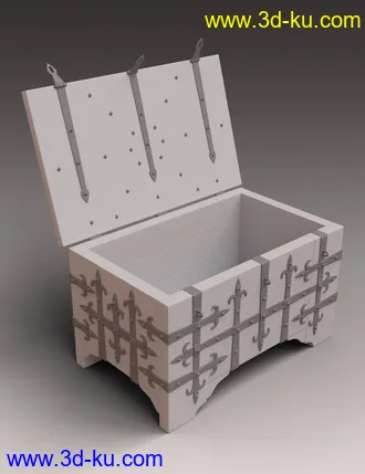 3D打印模型Strongboxes, Locks and Keys的图片