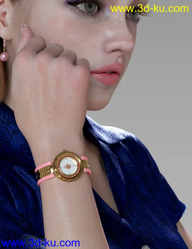 Stylish Watches for Genesis 8 Female(s)模型的图片2