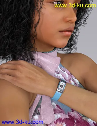 3D打印模型Stylish Watches for Genesis 8 Female(s)的图片