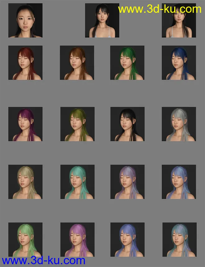Sue Character and Hair for Genesis 8 Female模型的图片8