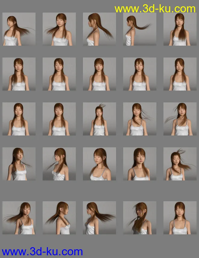 Sue Character and Hair for Genesis 8 Female模型的图片9