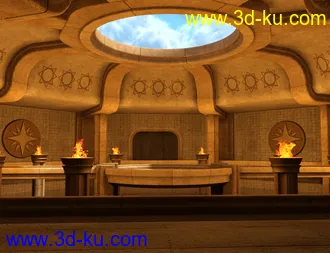3D打印模型Sunstone Chamber的图片