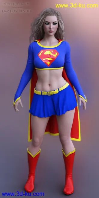3D打印模型Super Girl MT for G3F的图片