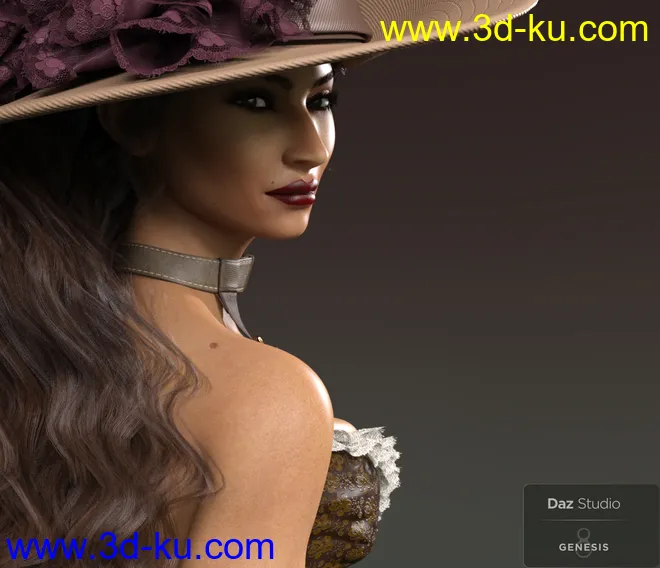 Sutton For Genesis 8 Female模型的图片6