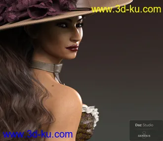 3D打印模型Sutton For Genesis 8 Female的图片