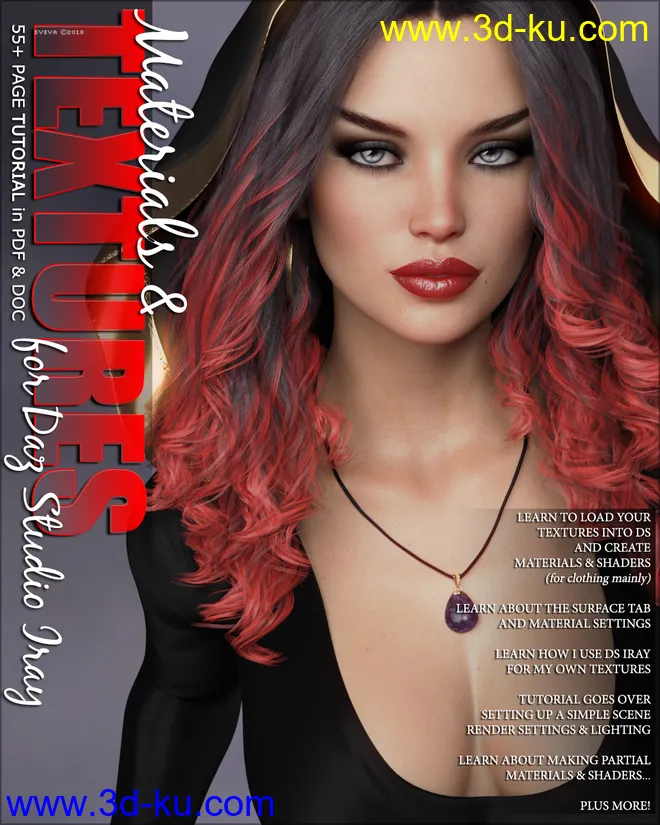 SV Textures for Daz Studio Iray Tutorial模型的图片1