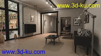 3D打印模型Swedish Apartment的图片